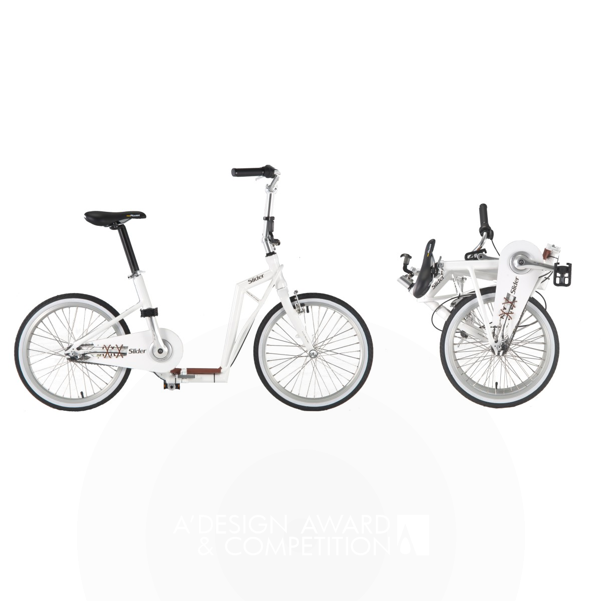 Slider Folding Bike Bicycle by HAOTING Technology Co., LTD. Platinum Vehicle, Mobility and Transportation Design Award Winner 2013 