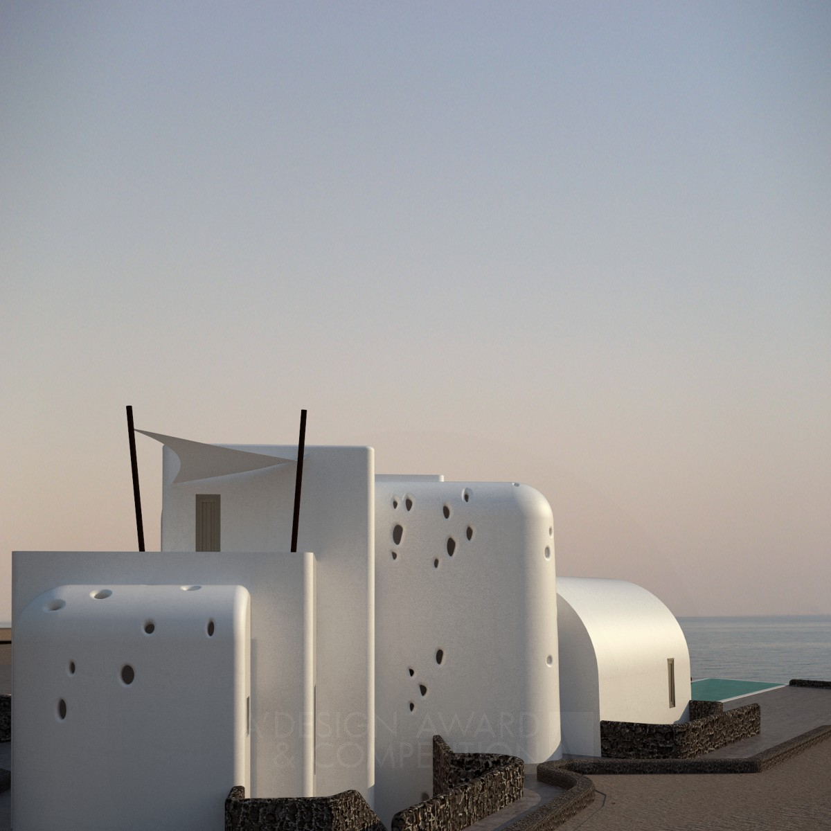 Volcano  Residence by Pieros Pieris & Stella Pieri Silver Architecture, Building and Structure Design Award Winner 2013 