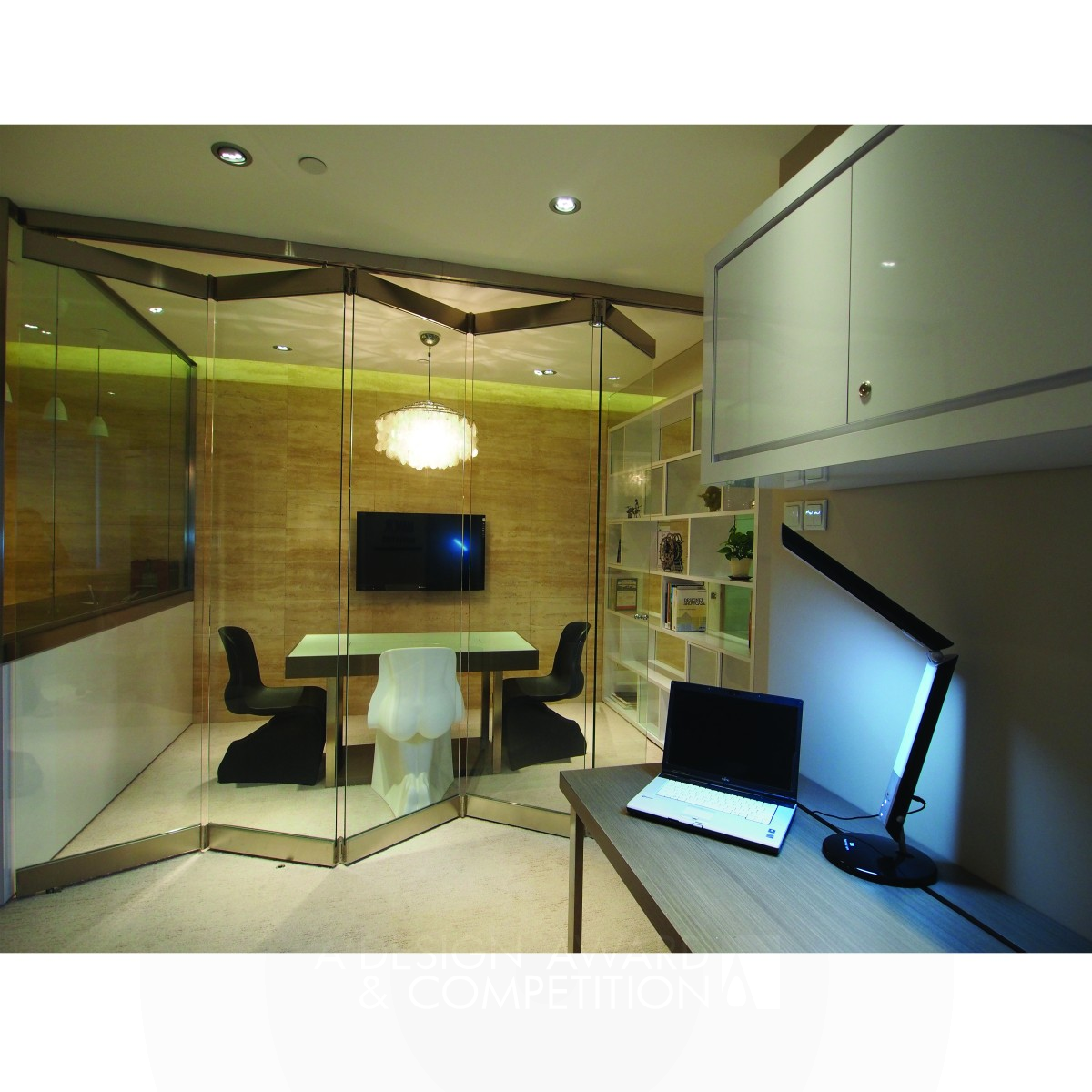 Manor Properties  Office Interior by Chih Wen Chaw Iron Interior Space and Exhibition Design Award Winner 2013 