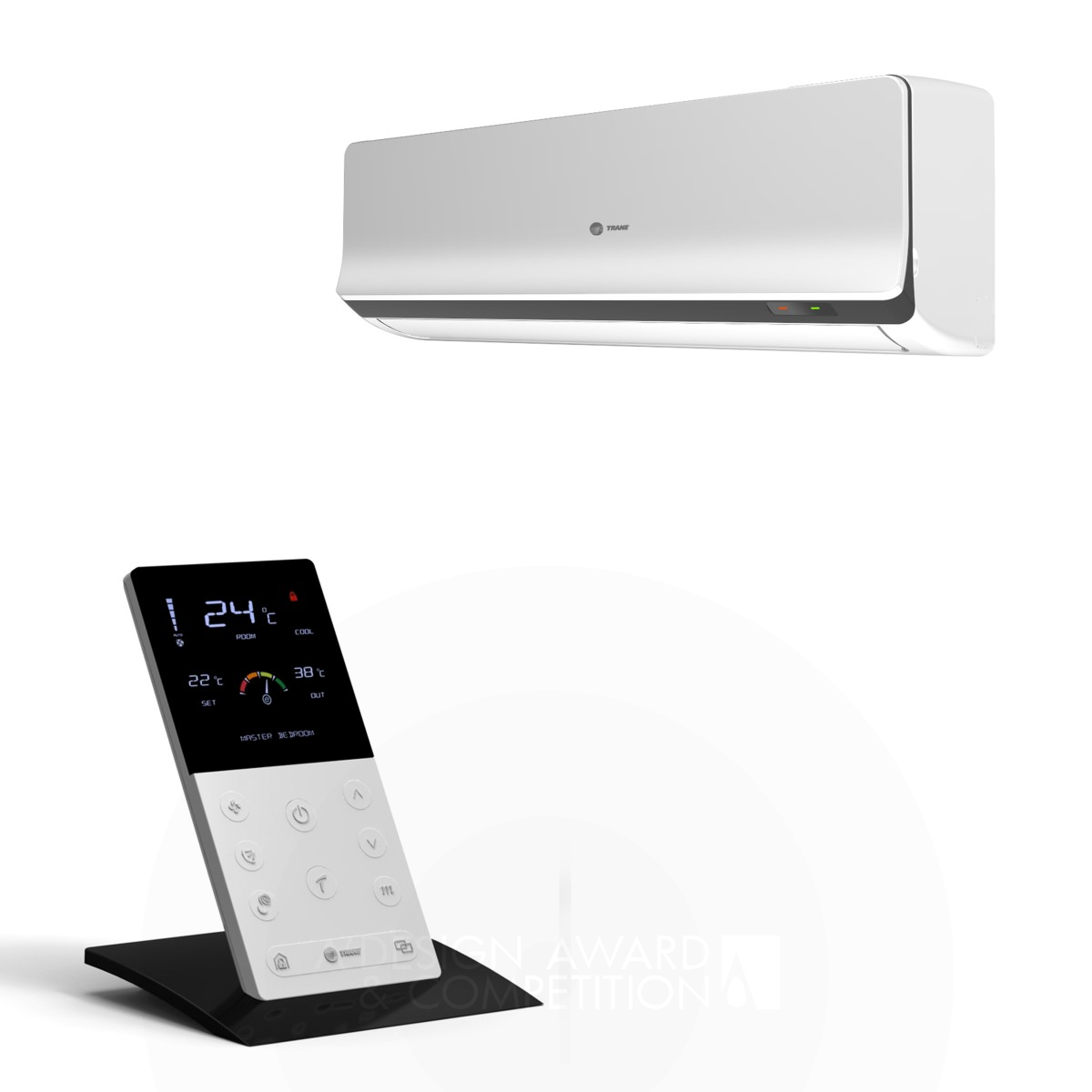 Interactive Split Air conditioner Home air conditioning  by Chandrashekhar Nadgouda Silver Home Appliances Design Award Winner 2013 