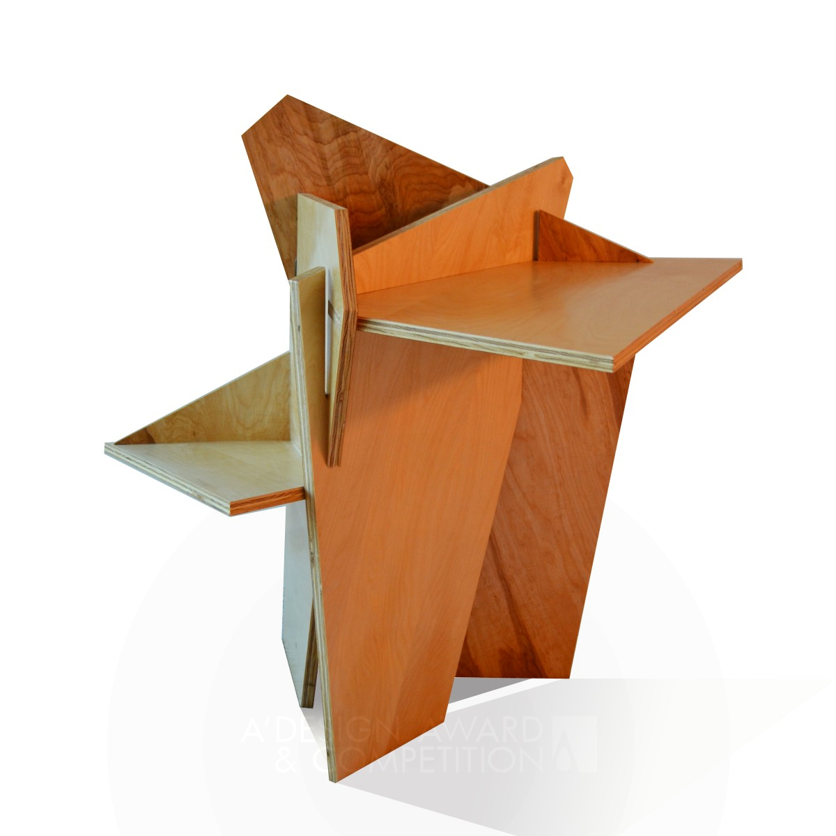 The Origami Rose Multifunctional Table by Joyce Chan Iron Furniture Design Award Winner 2013 