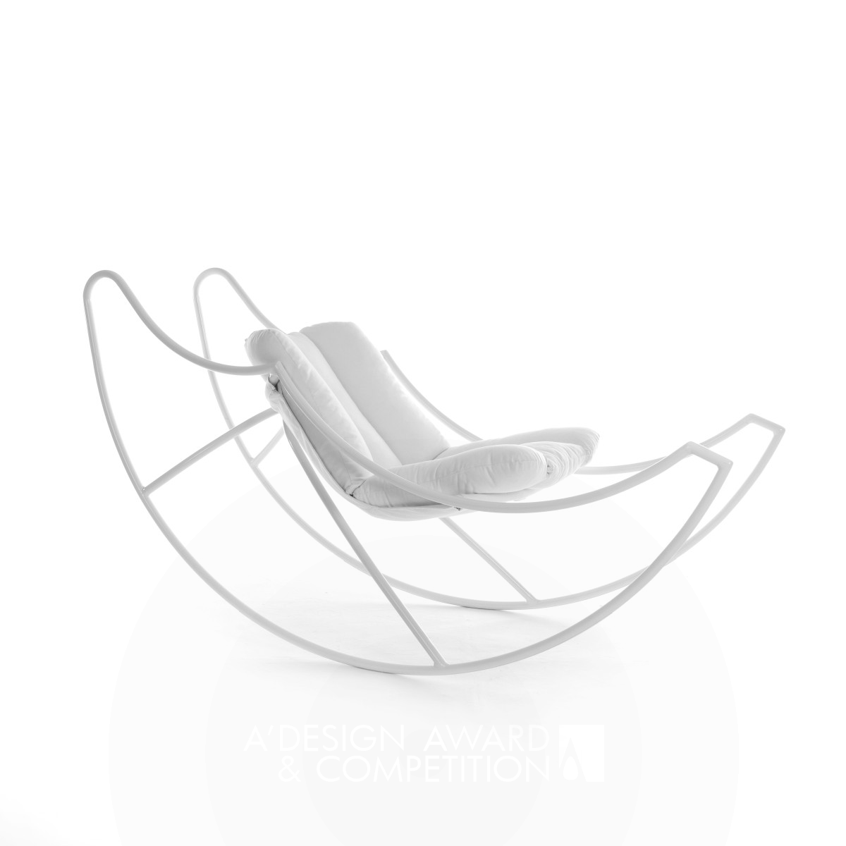 Moon’s Wings Rocking Chair by Stefania Vola Platinum Furniture Design Award Winner 2013 