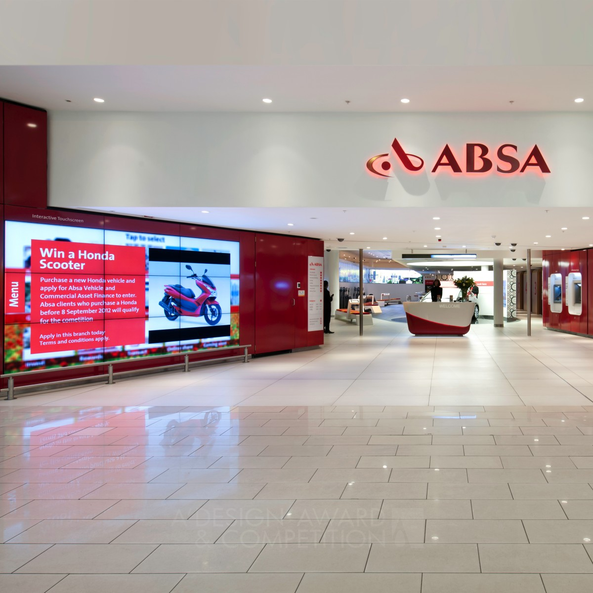 Absa Technology bank by Allen International Iron Interior Space and Exhibition Design Award Winner 2013 