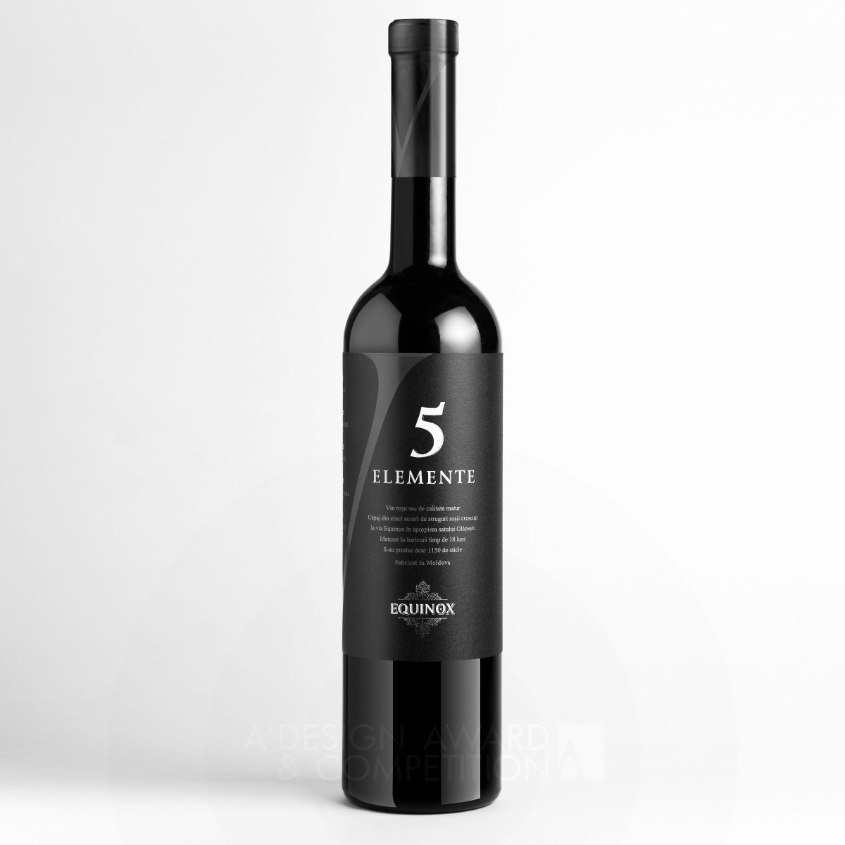 5 Elemente Wine Label by Valerii Sumilov Platinum Packaging Design Award Winner 2013 