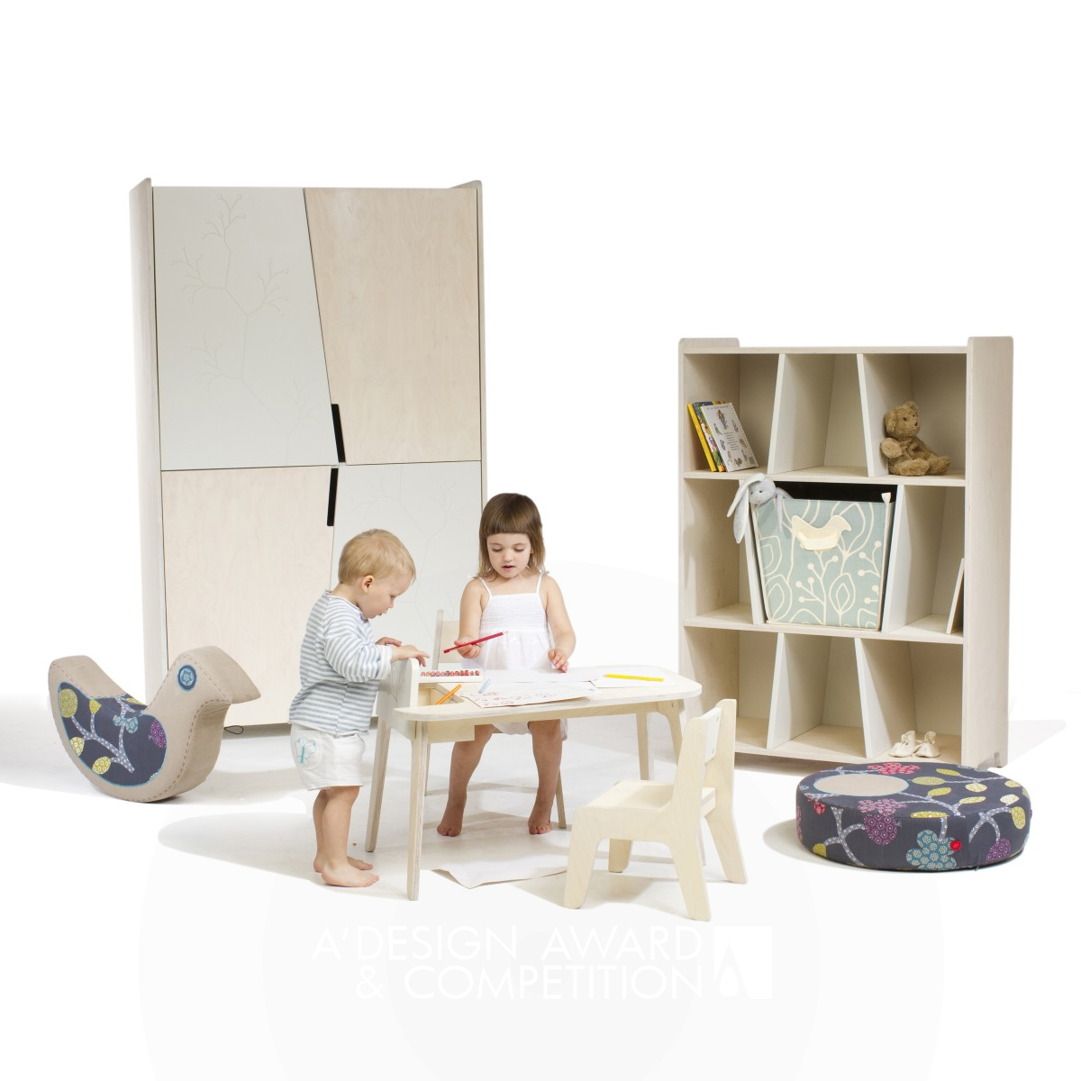 Bird&berry Collection Baby Furniture by Aija Priede-Sietina and Daneks Sietins Golden Baby, Kids' and Children's Products Design Award Winner 2013 