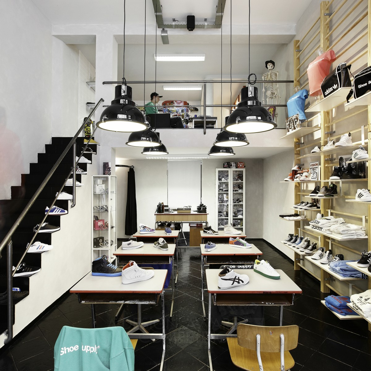 Shoe Class Sneaker store by Pinkeye Platinum Interior Space and Exhibition Design Award Winner 2013 