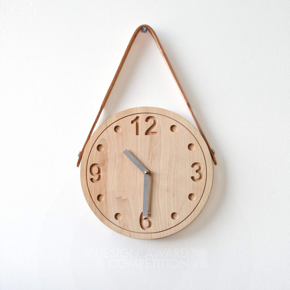 Raw Clock by Stanley Ruiz Bronze Furniture Design Award Winner 2013 