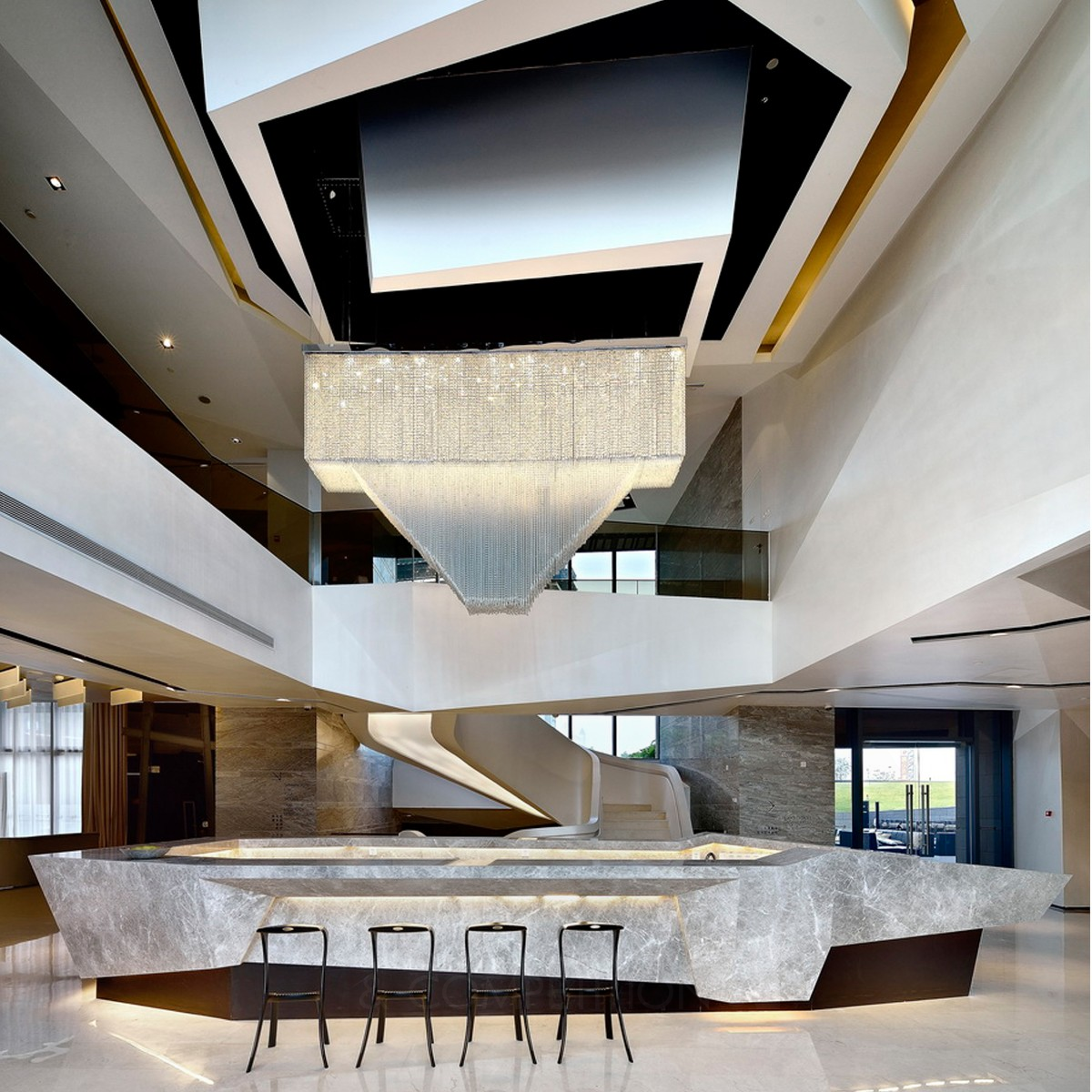 TIMES BUND CLUBHOUSE Club House  by Kris Lin Golden Interior Space and Exhibition Design Award Winner 2014 