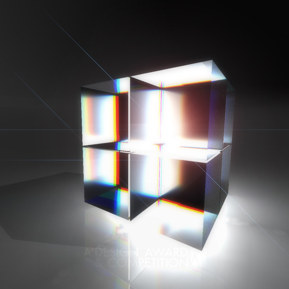 CUBE | OLED Luminaire by Markus Fuerderer Bronze Lighting Products and Fixtures Design Award Winner 2014 