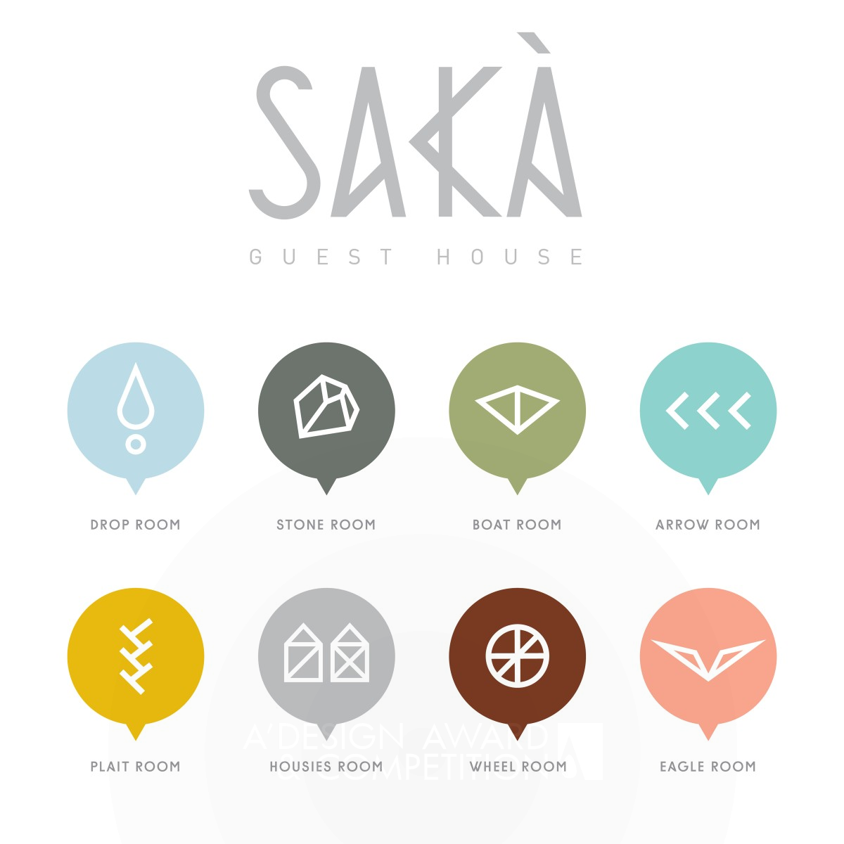 SAKÀ Visual Identity by PRIM PRIM Studio Golden Graphics, Illustration and Visual Communication Design Award Winner 2014 