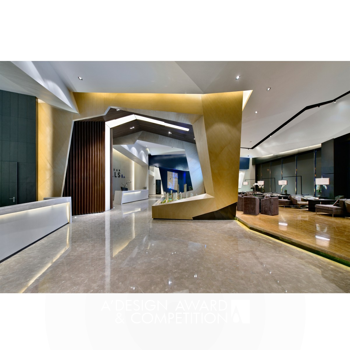 Hills Sales Centre  Real estate sales centre by Kris Lin Golden Interior Space and Exhibition Design Award Winner 2014 