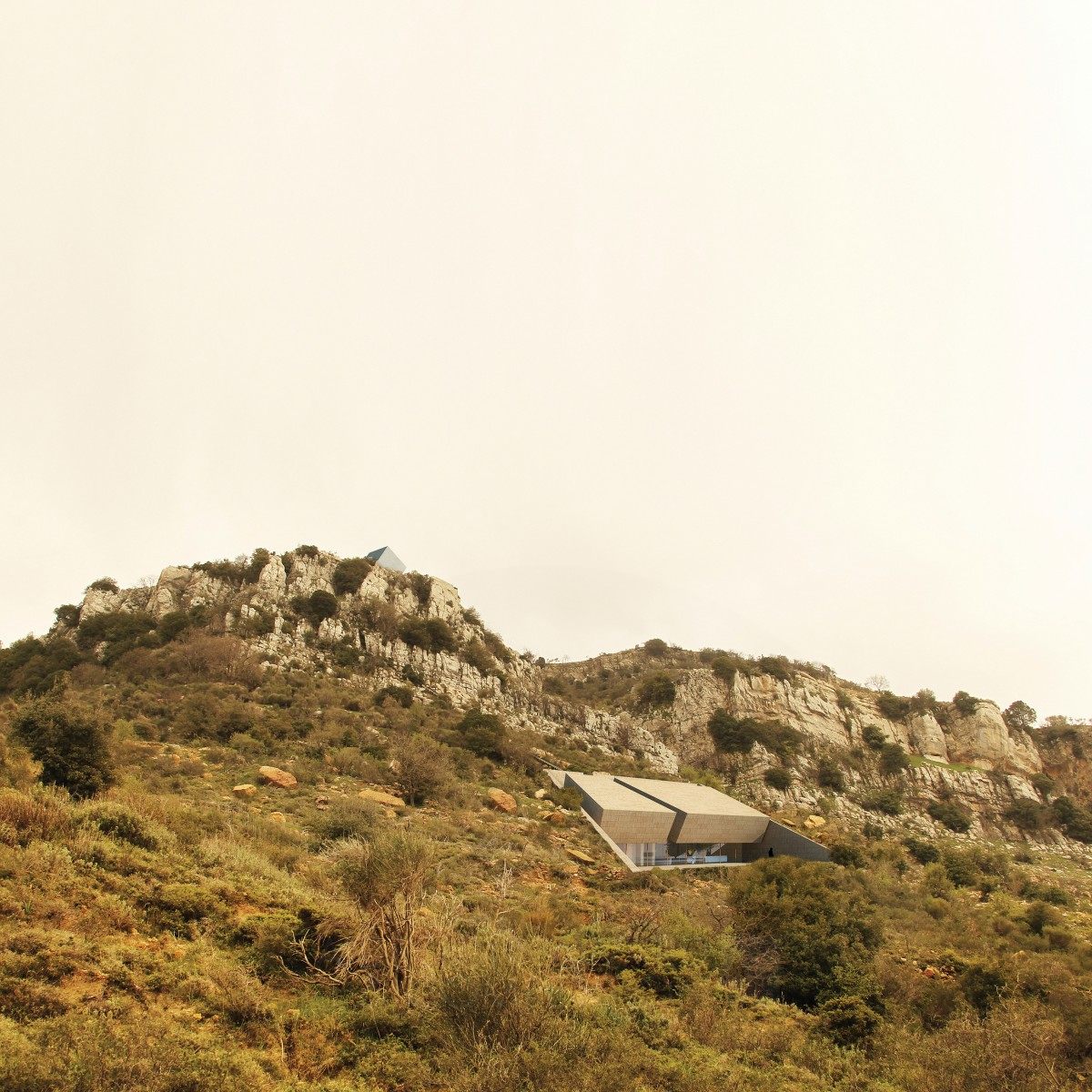 Meditation House House & Prayer Room by MZ Architects Silver Architecture, Building and Structure Design Award Winner 2014 