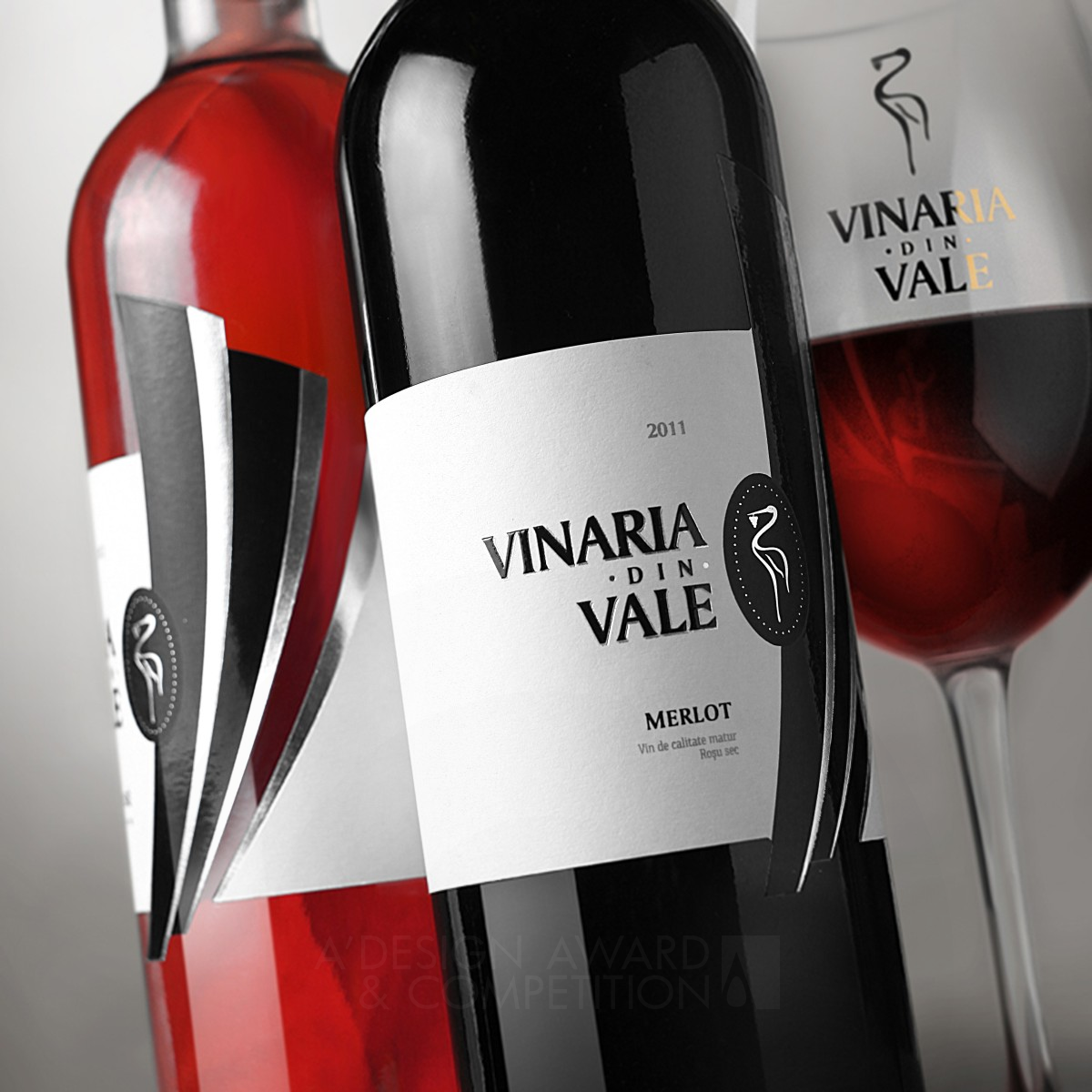 Vinaria din Vale Series of quality wines by Valerii Sumilov Silver Packaging Design Award Winner 2014 