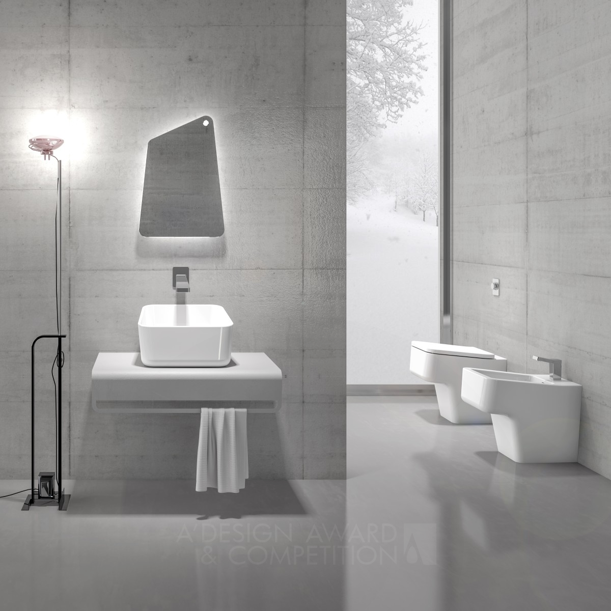 Up Bathroom Collection by Emanuele Pangrazi Platinum Bathroom Furniture and Sanitary Ware Design Award Winner 2014 