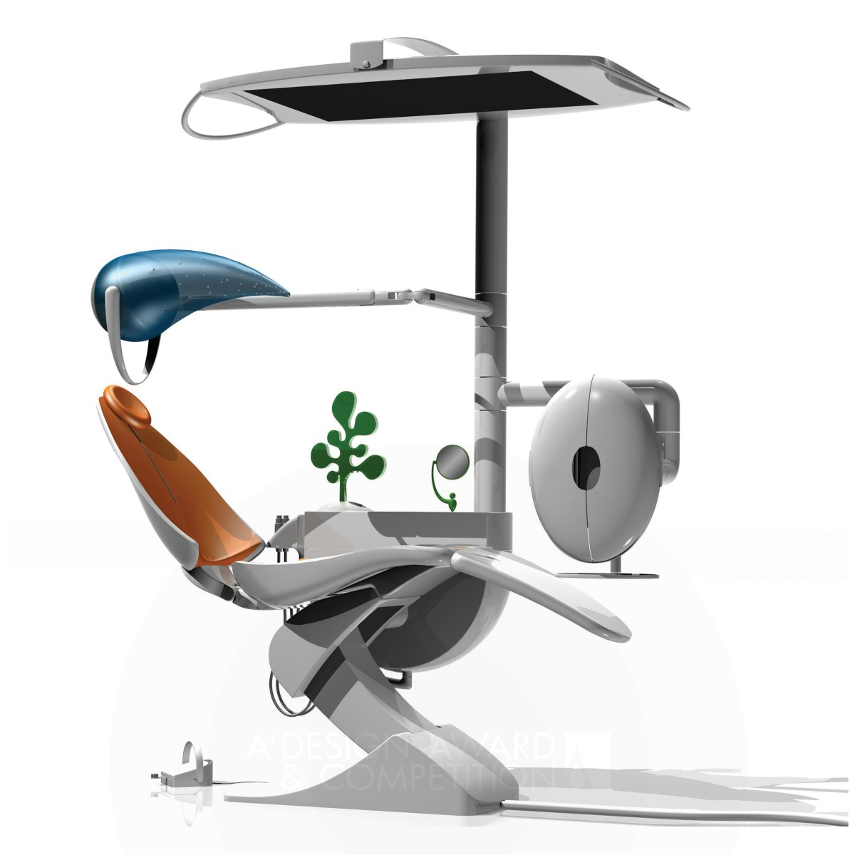 ROI Dental chair for children by Roberta Emili Iron Medical Devices and Medical Equipment Design Award Winner 2014 