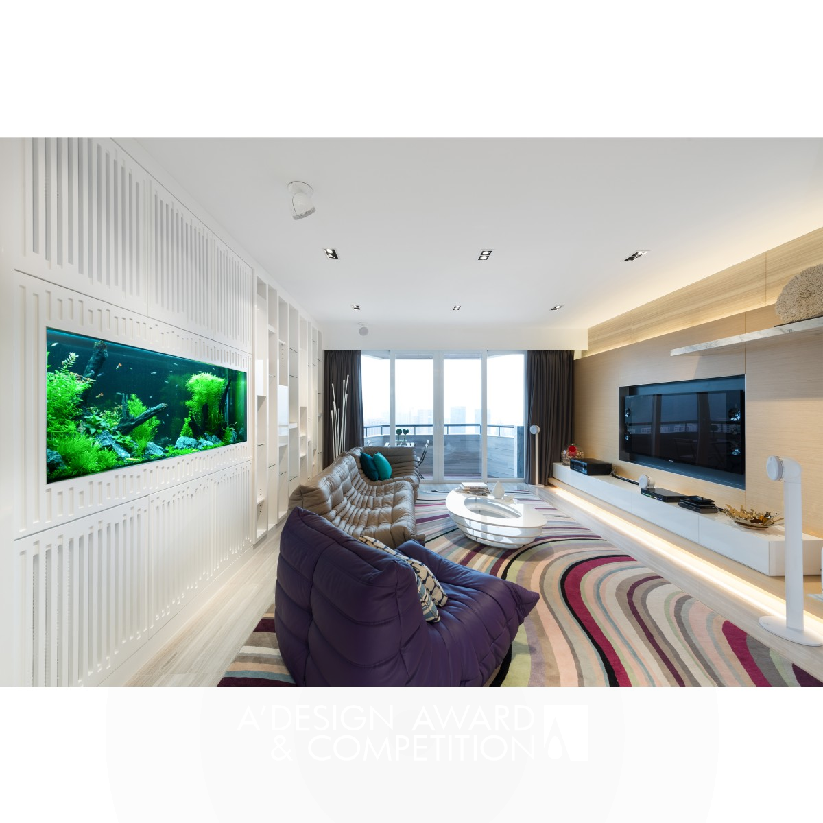 CHI on Jardine's Lookout Residential Apartment by PplusP Designers Ltd. Silver Interior Space and Exhibition Design Award Winner 2014 