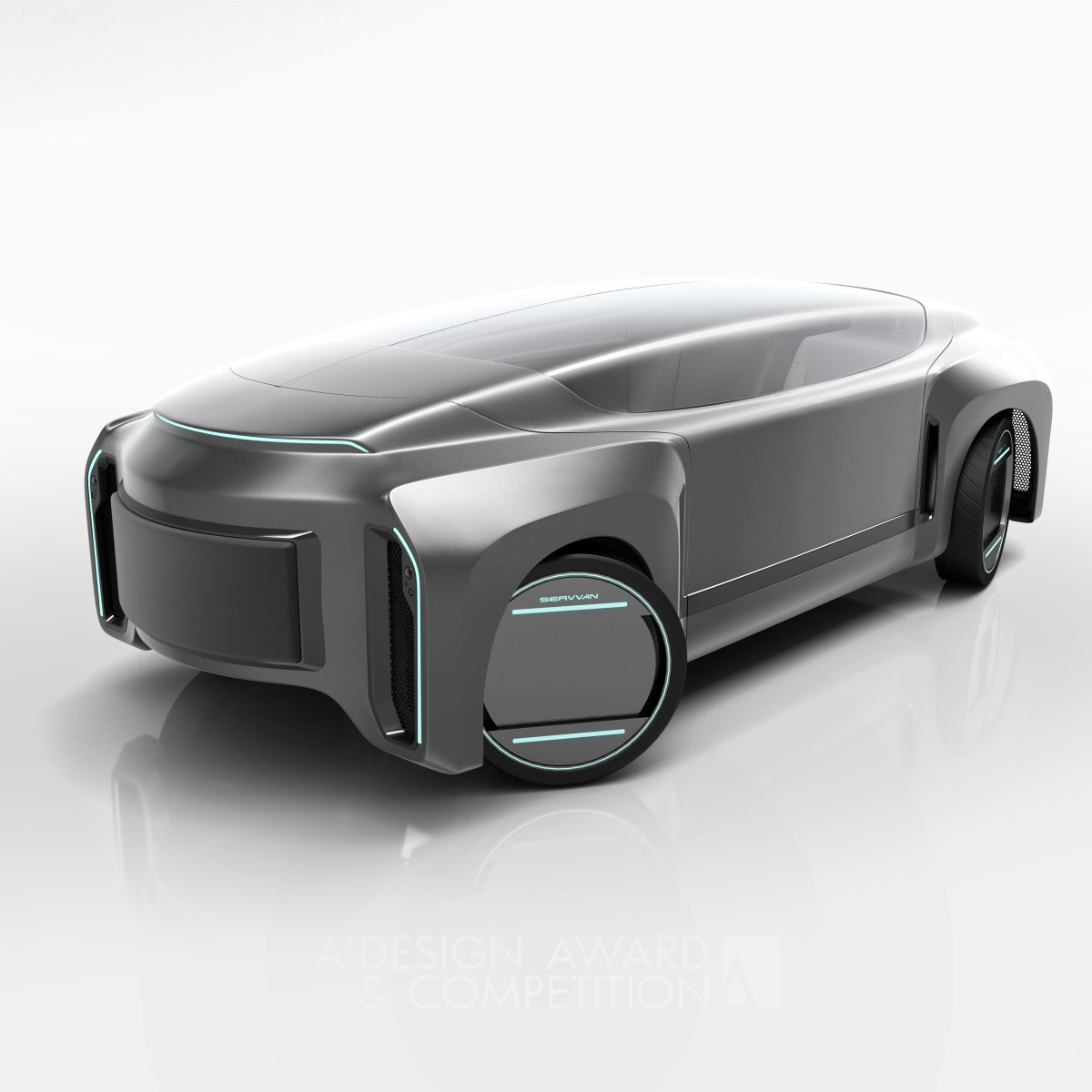 Servvan Robotic vehicle by Dmitry Pogorelov Silver Futuristic Design Award Winner 2014 