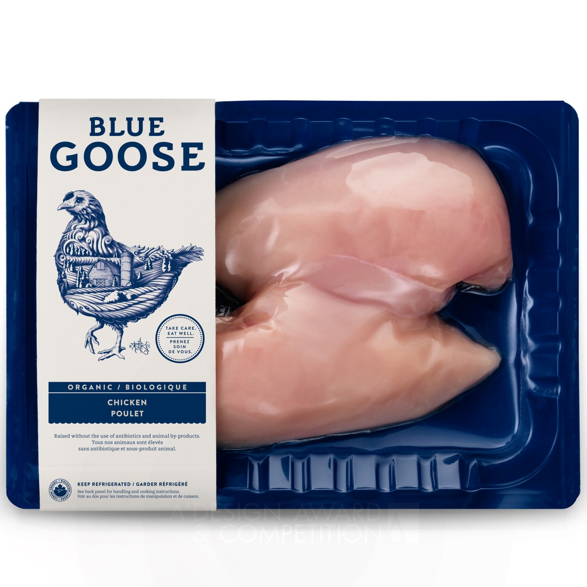 Blue Goose  Product Packaging by SID LEE Platinum Packaging Design Award Winner 2014 