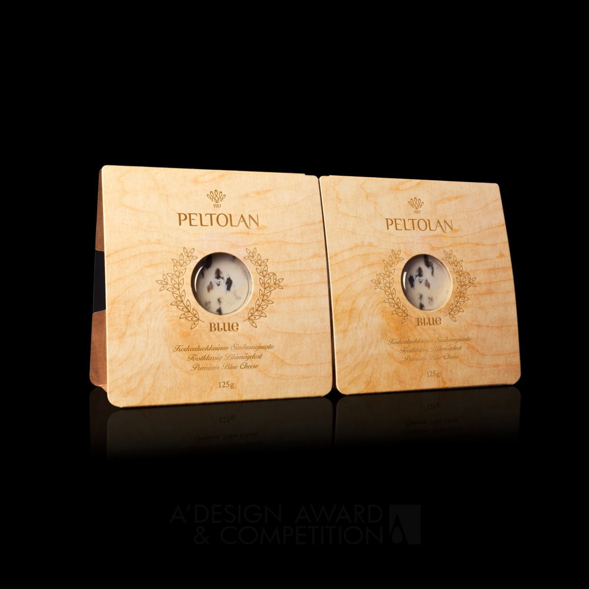 Peltolan Blue Cheese  Innovative brand and packaging design by PACKLAB Silver Packaging Design Award Winner 2014 