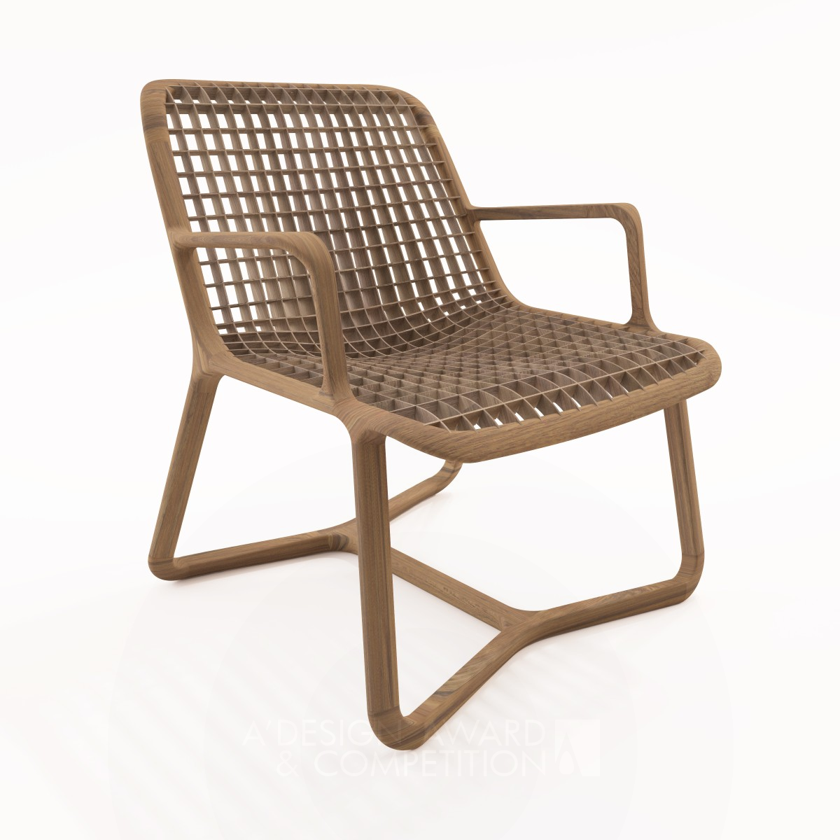 Riza Air Lounge chair by Thelos Design Team Bronze Furniture Design Award Winner 2014 