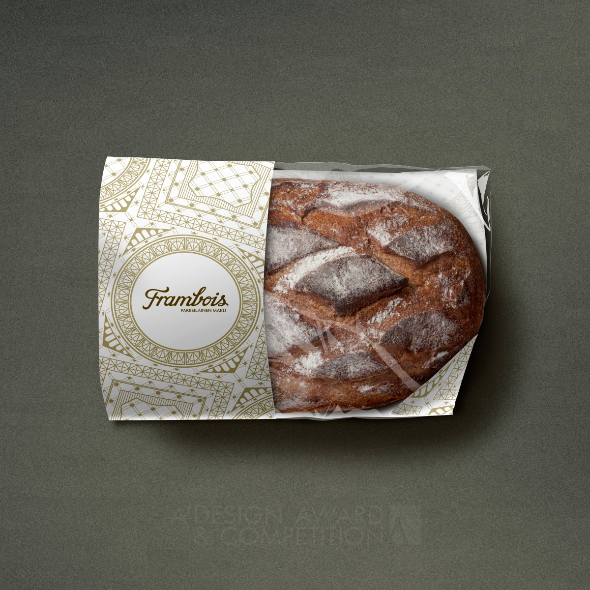 Frambois Bread  Brand and Packaging Design Excellence by PACKLAB Bronze Packaging Design Award Winner 2014 