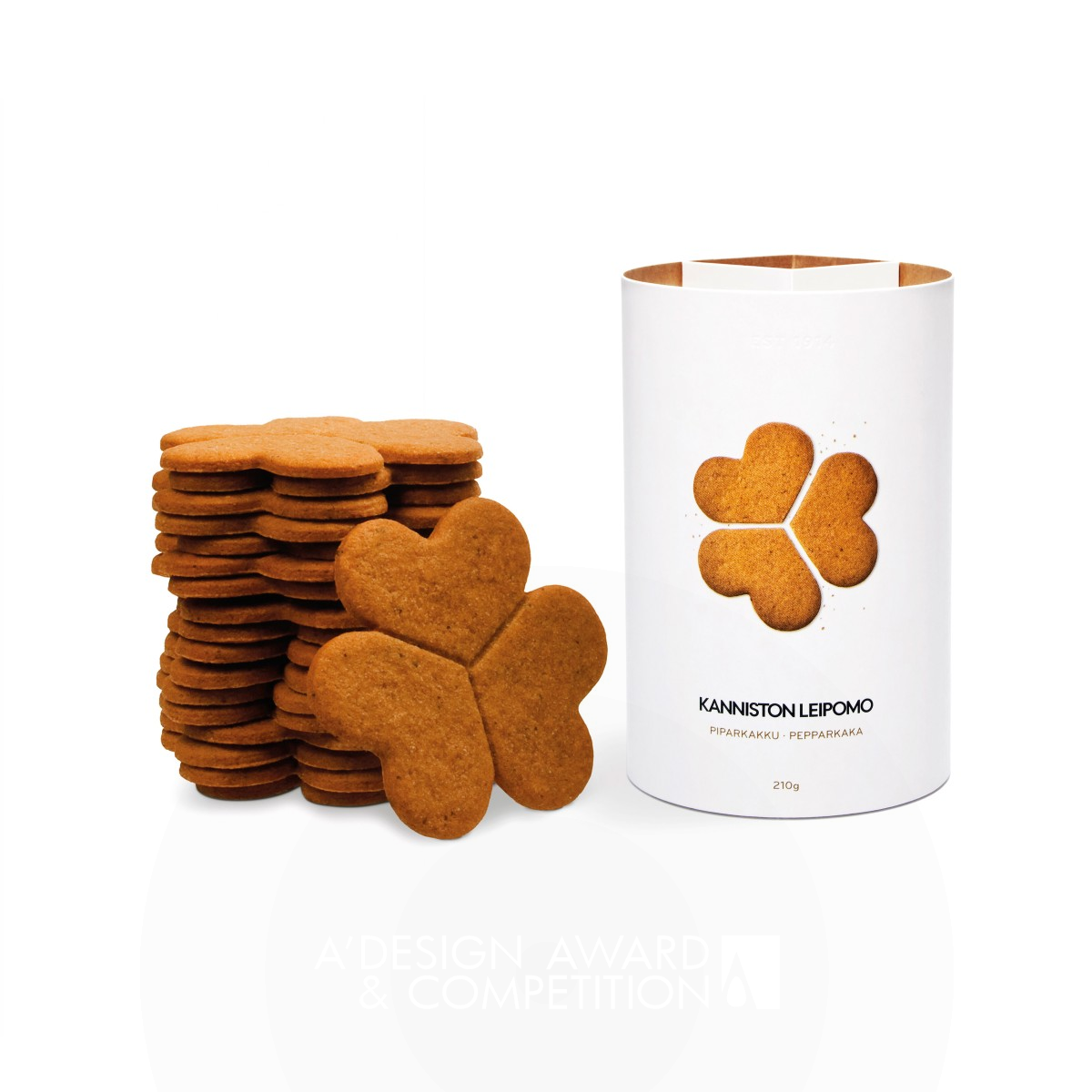 Kanniston Gingerbread Biscuits  Product-Packaging Innovation by PACKLAB Golden Packaging Design Award Winner 2014 