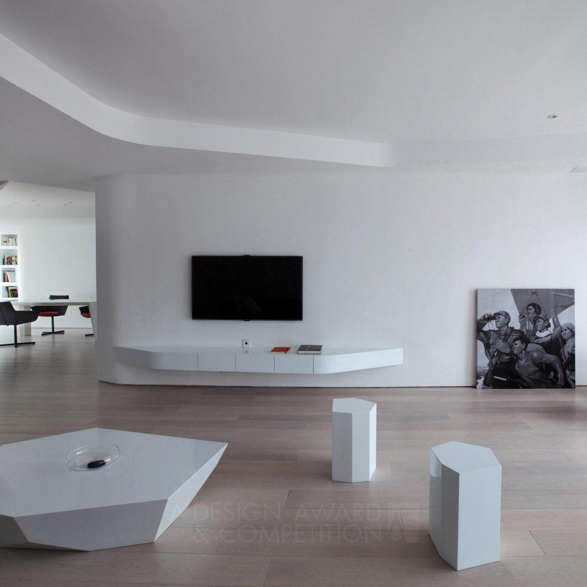 Tian Yue Large Apartment by Sheng Tao Bronze Interior Space and Exhibition Design Award Winner 2014 