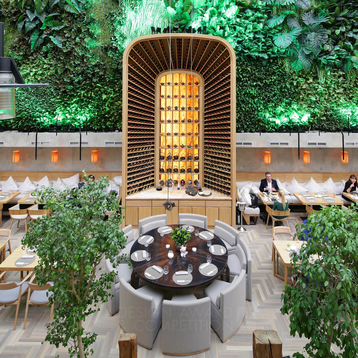 ZODIAC Pan-Asian Bistro Pan-Asian Bistro by ARCHPOINT Bronze Interior Space and Exhibition Design Award Winner 2014 