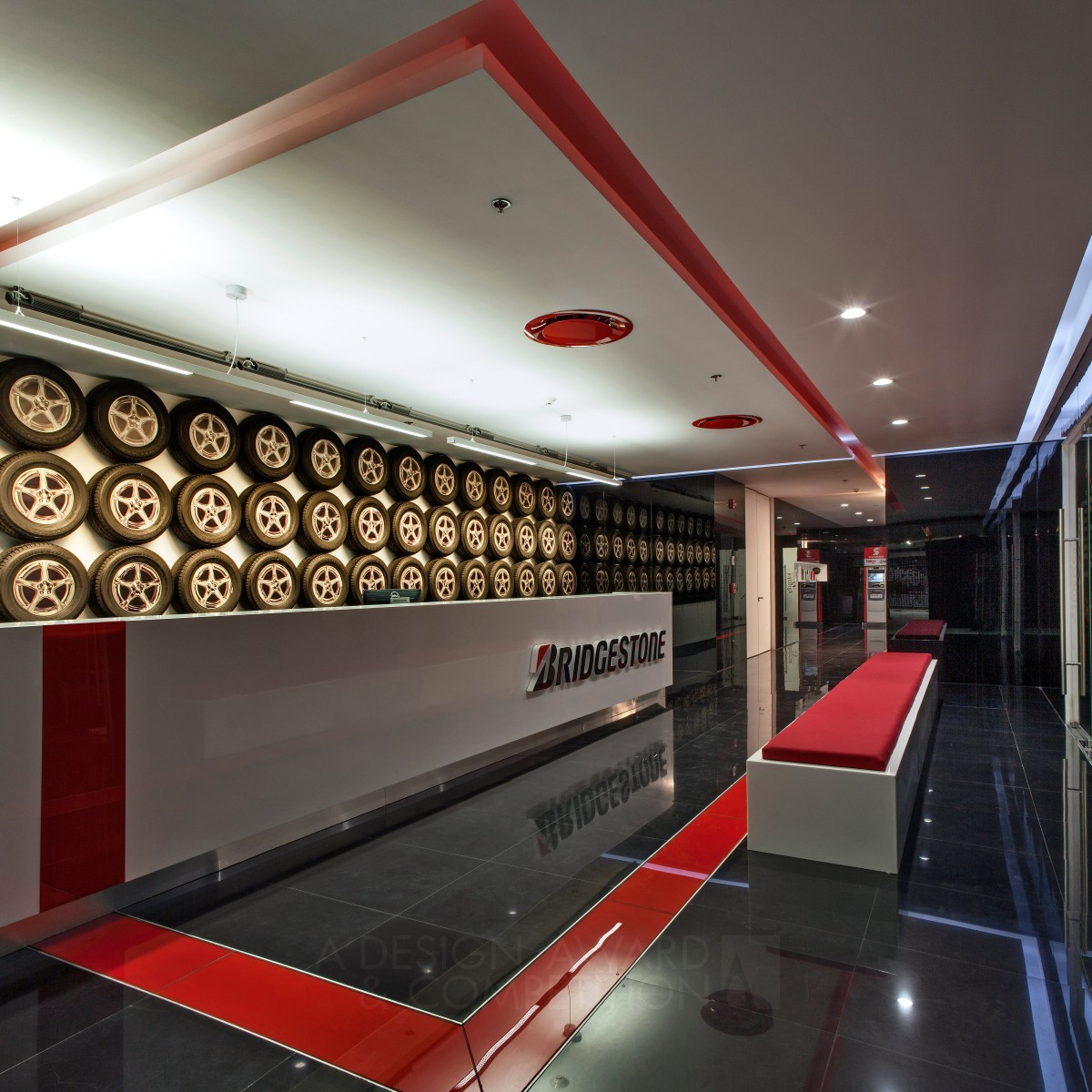 Bridgestone Corporate Offices by Juan Carlos Baumgartner Bronze Interior Space and Exhibition Design Award Winner 2014 