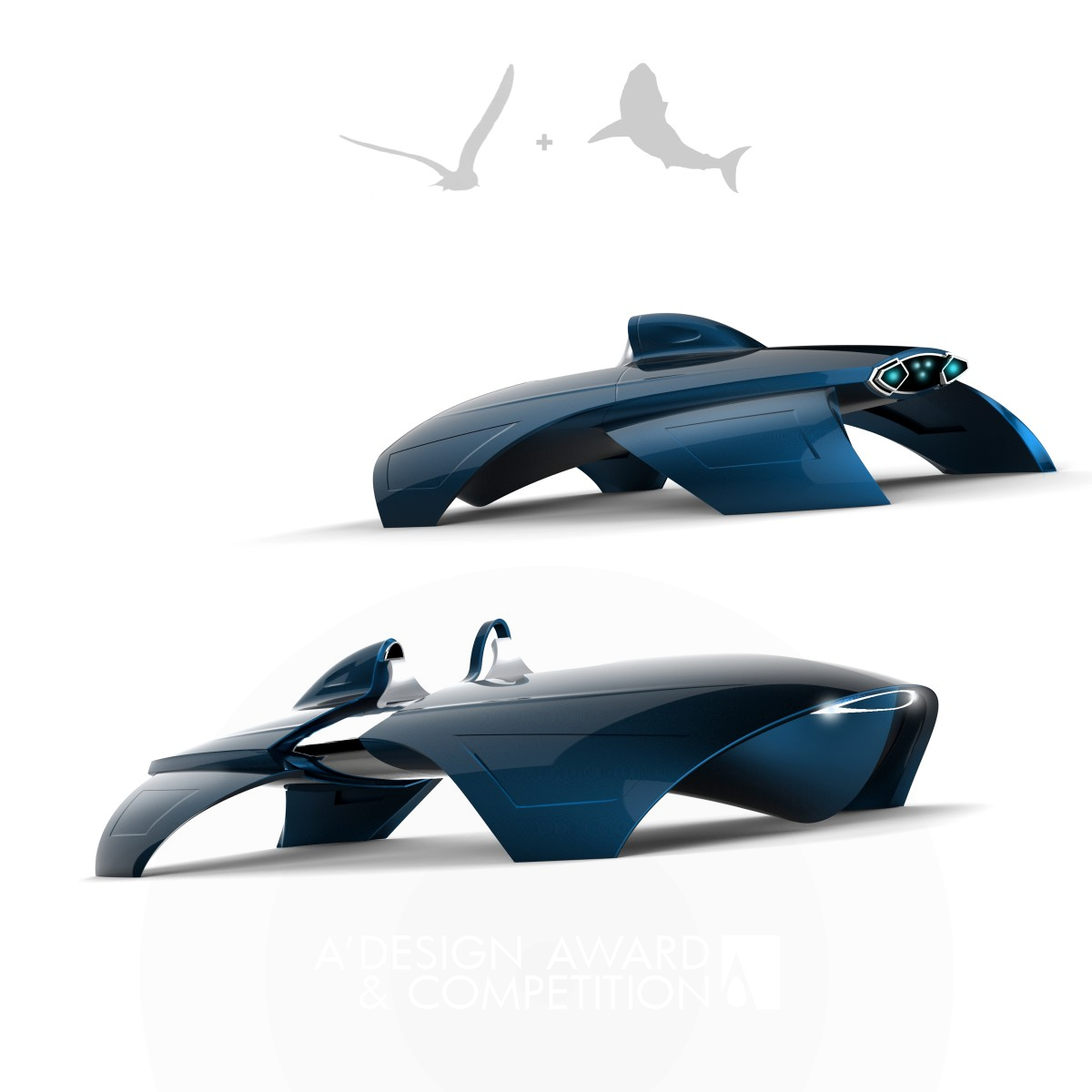 Shark Vehicle by Amin Einakian Bronze Futuristic Design Award Winner 2014 