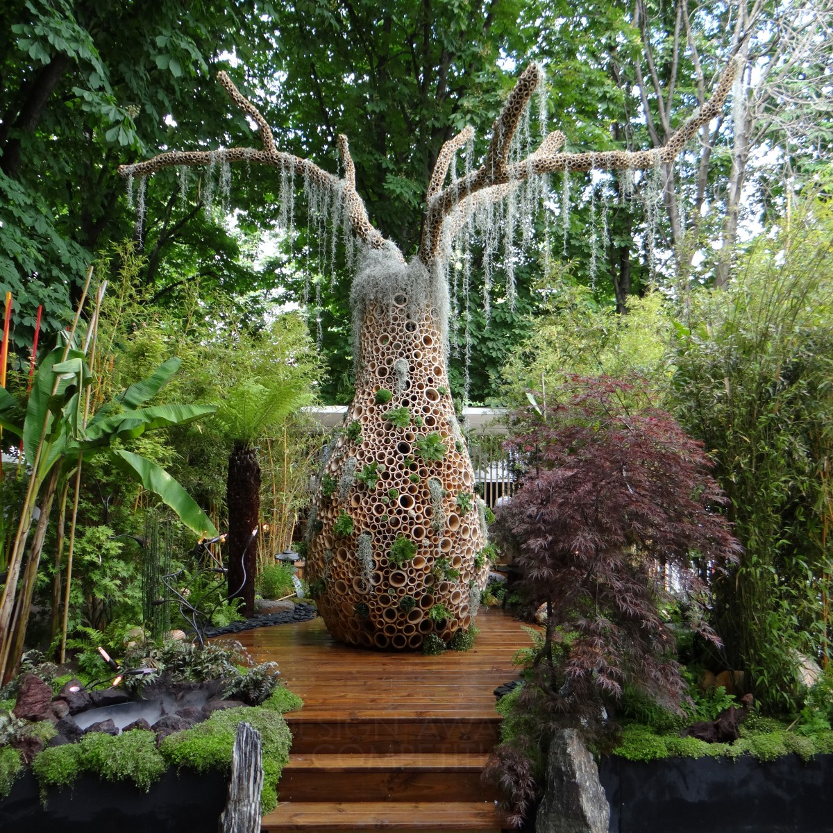 Baobab Garden Garden by Amaury Gallon Silver Landscape Planning and Garden Design Award Winner 2014 