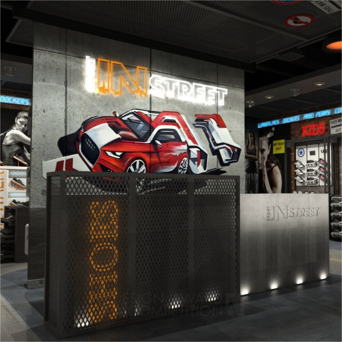 Sport In Street  Retail by Ayhan Guneri Bronze Interior Space and Exhibition Design Award Winner 2014 