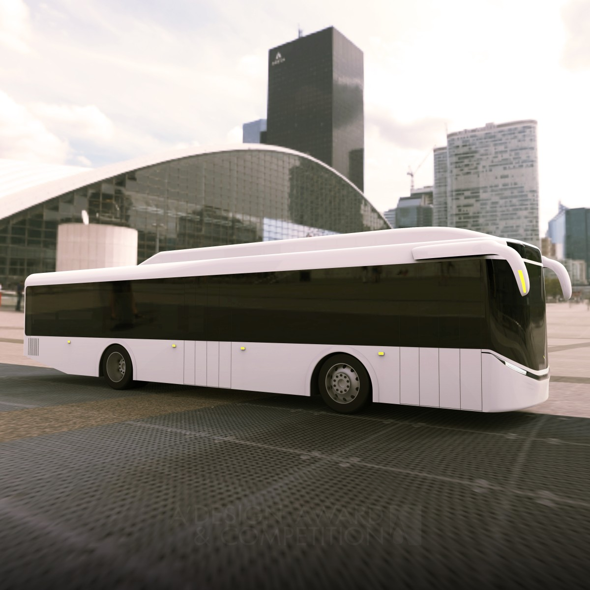 Customizable multi-purpose bus Urban Bus by Leonardo Santos E Barros Iron Car and Land Based Motor Vehicles Design Award Winner 2014 