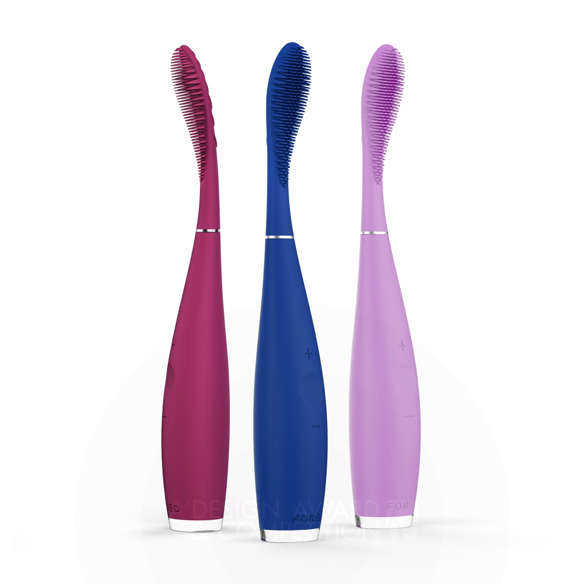 ISSA™ Electric Toothbrush by FOREO Silver Beauty, Personal Care and Cosmetic Products Design Award Winner 2014 