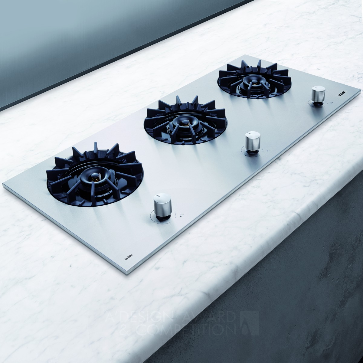 CAST BUILT-IN HOB Built-in Gas Hob by ARCELIK DESIGN TEAM & PATRICIA URQUIOLA Golden Home Appliances Design Award Winner 2014 