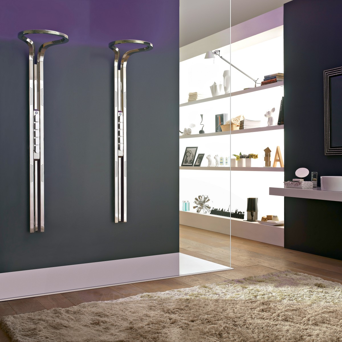 Ametis Shower System by Graff Golden Bathroom Furniture and Sanitary Ware Design Award Winner 2014 