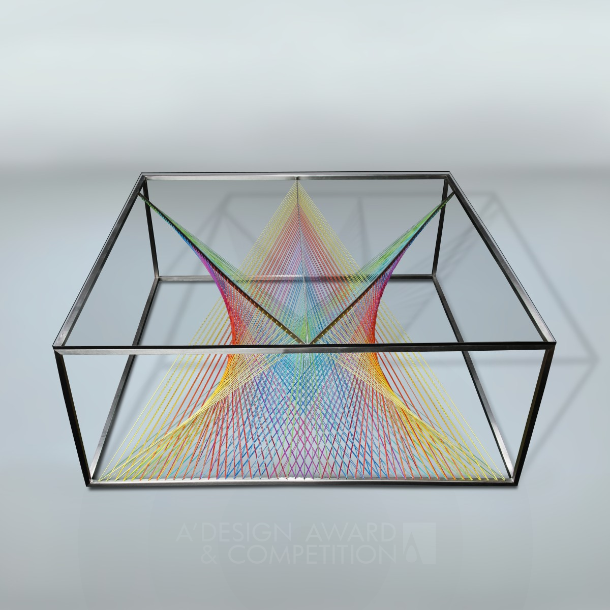 Prism Coffee Table by Maurie Novak Iron Furniture Design Award Winner 2014 