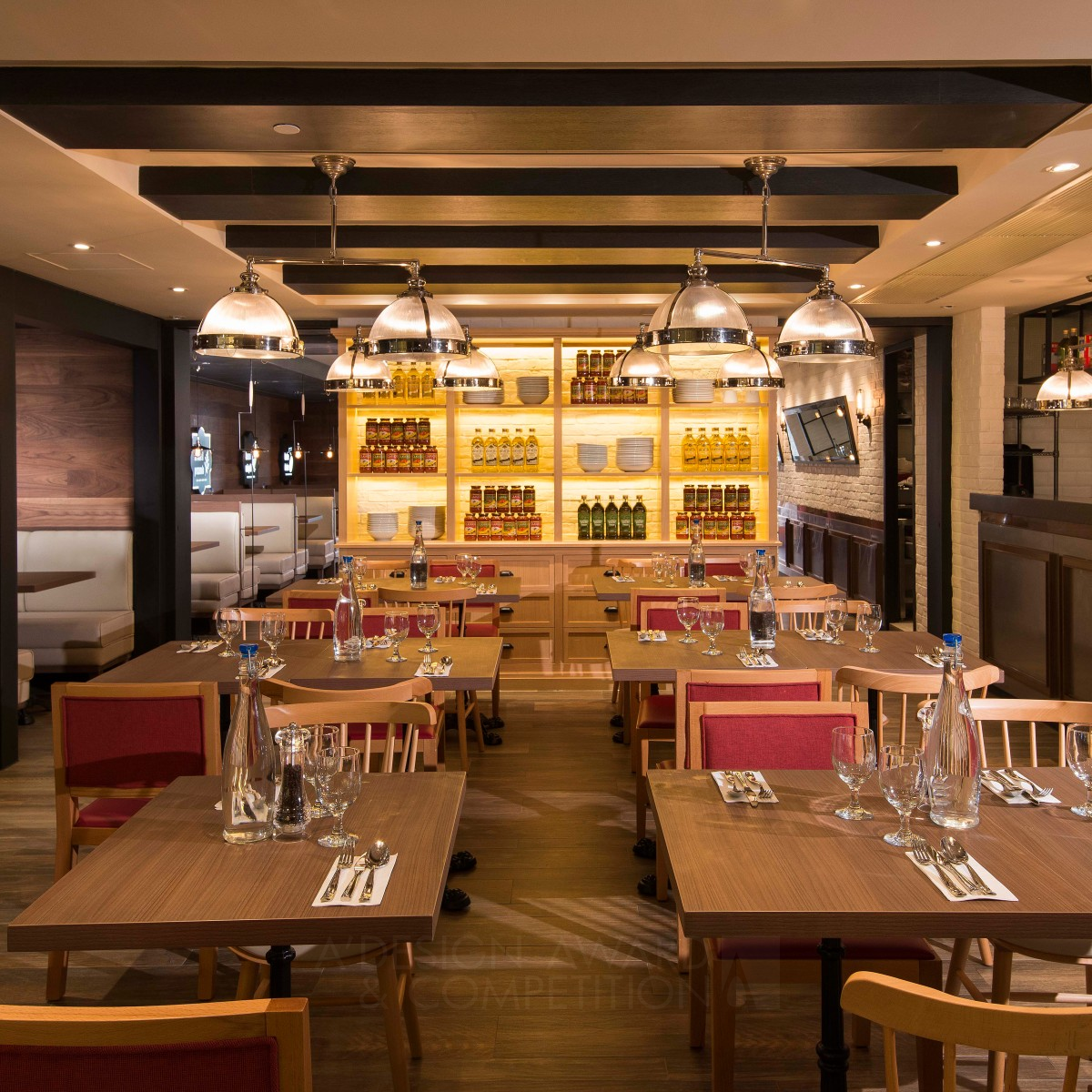 Spaghetti House Restaurant by J. Candice Interior Architects Bronze Interior Space and Exhibition Design Award Winner 2014 