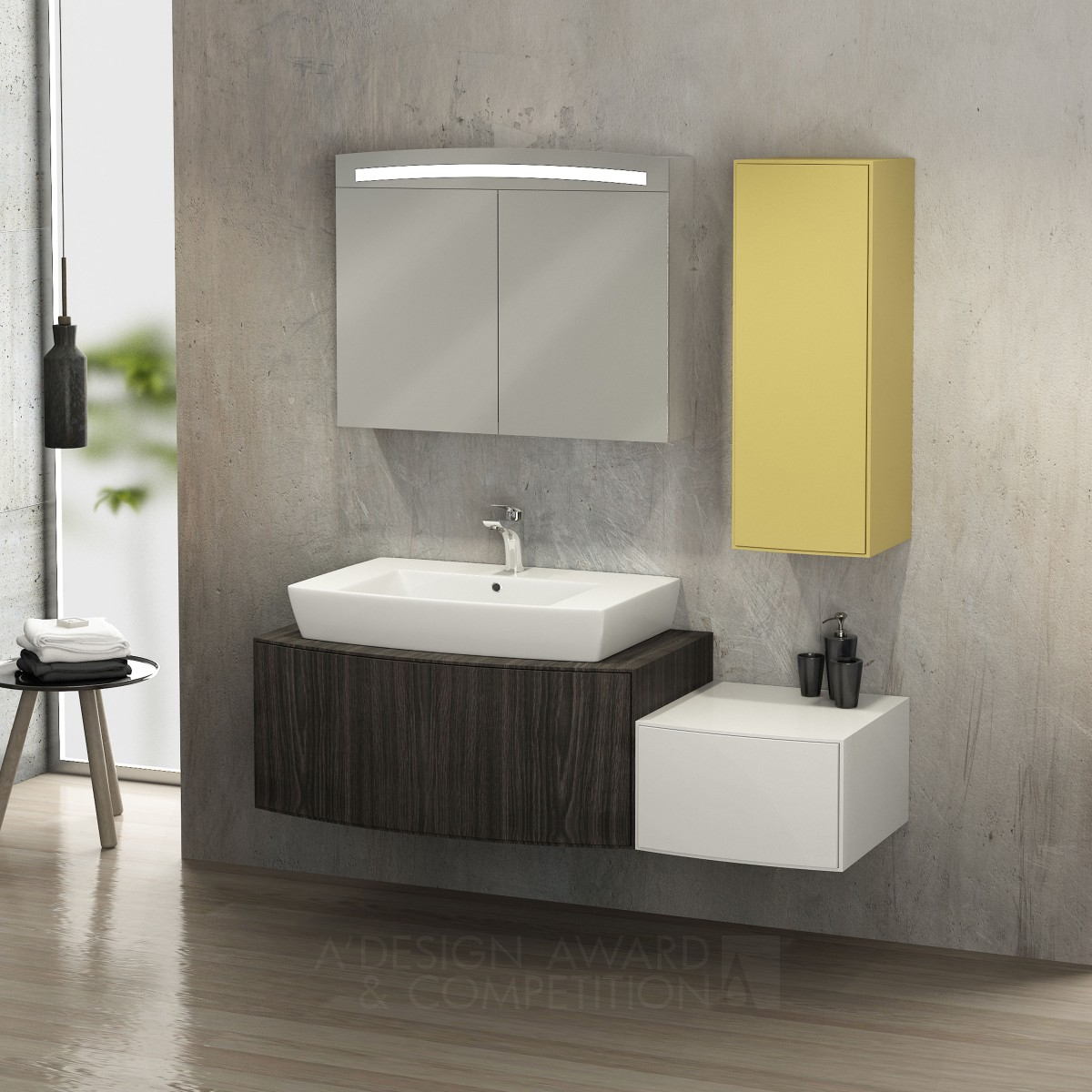  Valente Bathroom Furniture by Sevil Acar (industrial product designer) Iron Bathroom Furniture and Sanitary Ware Design Award Winner 2014 