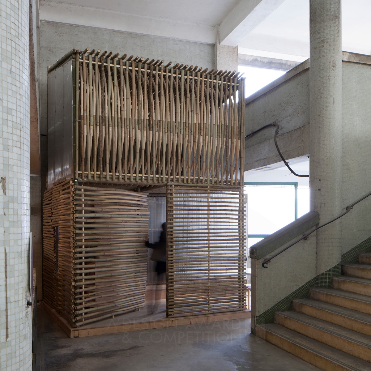 Bamboo Micro-Housing Transitional Residence by Dylan Baker-Rice Silver Architecture, Building and Structure Design Award Winner 2014 