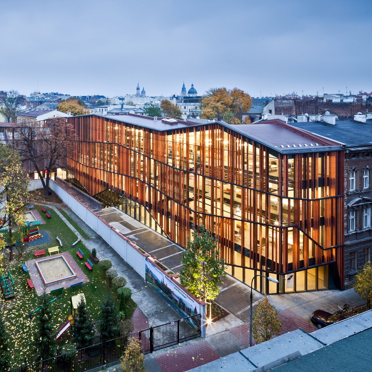 Malopolska Garden of Arts (MGA) Performing arts centre & mediatheque by Ingarden & Ewý Architects Platinum Architecture, Building and Structure Design Award Winner 2014 