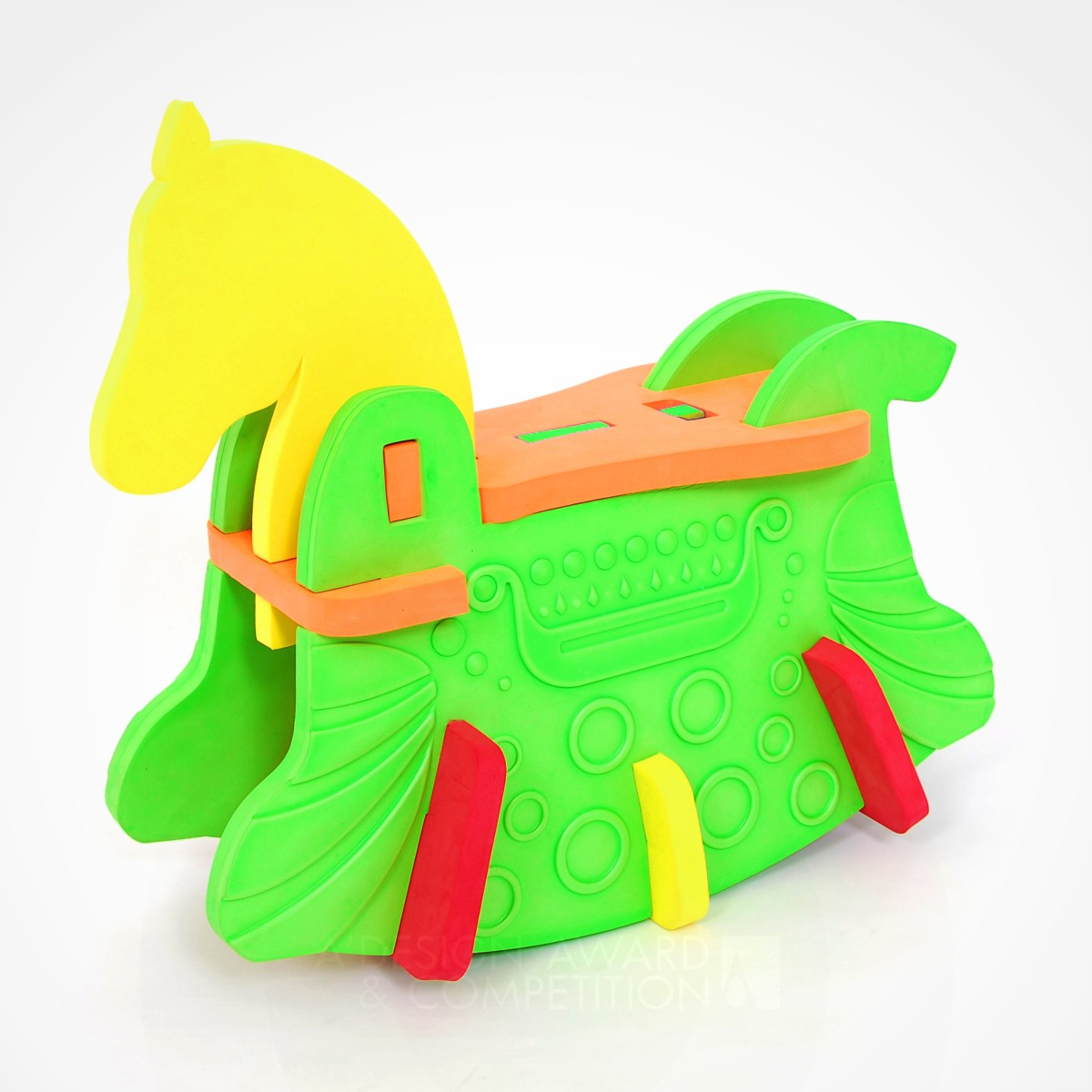 Pony Alex Multifunctional Rocking Horse by Alex Ping Fun Ng Iron Baby, Kids' and Children's Products Design Award Winner 2014 