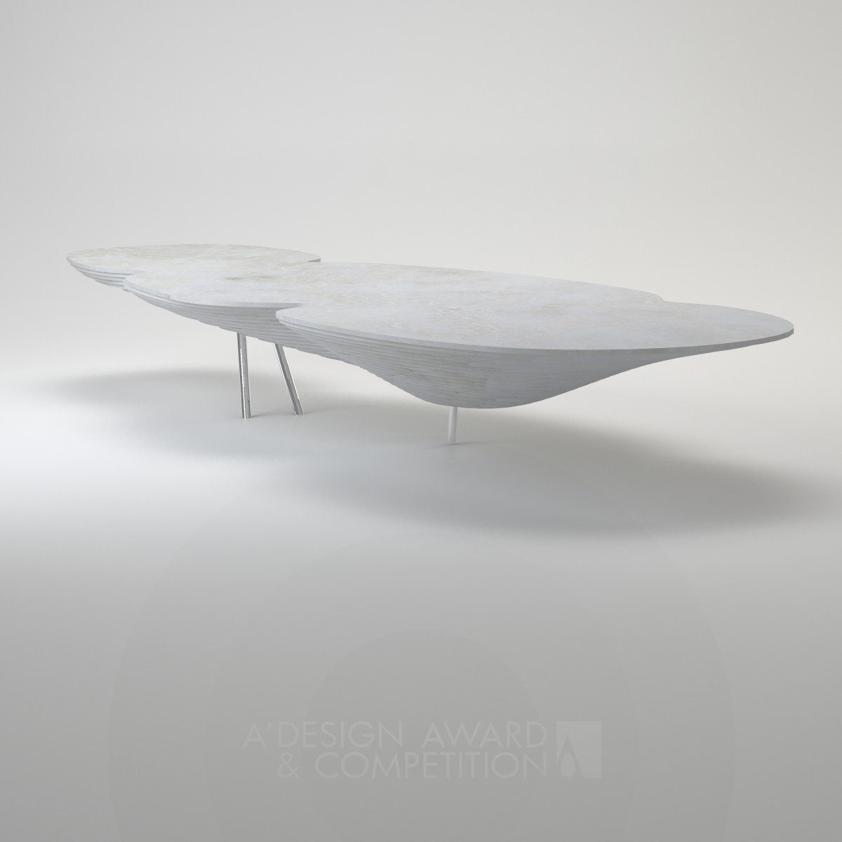 Curly Table by Bean Buro Iron Furniture Design Award Winner 2014 