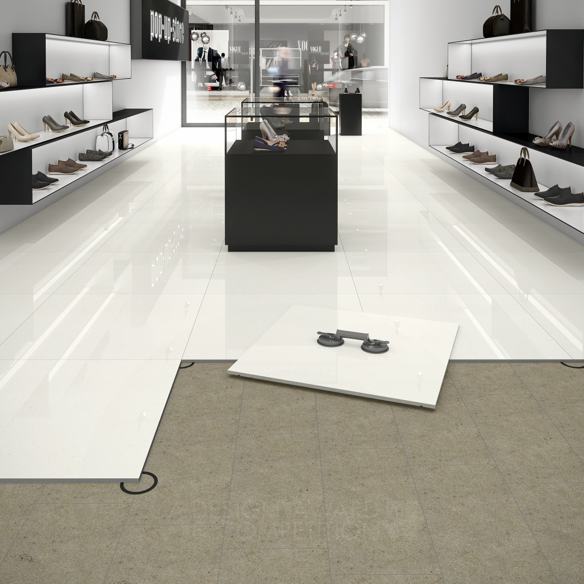 REVICOMFORT Floor tile by Revigres Golden Building Materials and Construction Components Design Award Winner 2014 