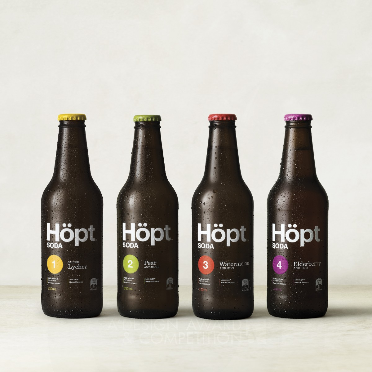 Hopt Clean Soda by Alastair Kenvyn; Antonia Davison Platinum Food, Beverage and Culinary Arts Design Award Winner 2014 