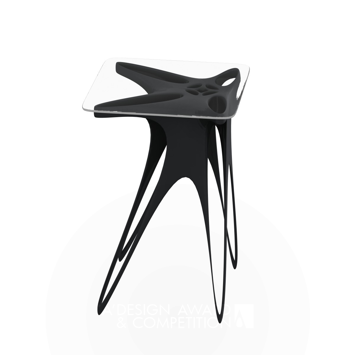 Par 789232 Bar Table by Ivan Mickewicz Iron Generative, Algorithmic, Parametric and AI-Assisted Design Award Winner 2014 