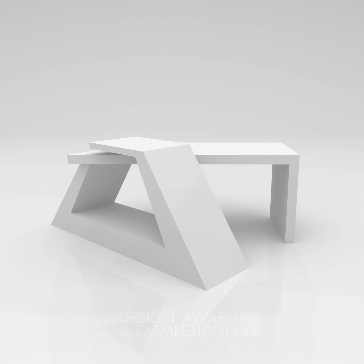 DIVAX Office desk by Sahar Bakhtiari Rad Iron Furniture Design Award Winner 2015 