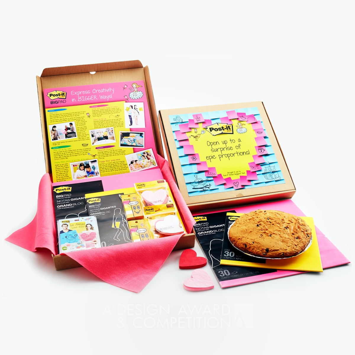 Post-it Big Pads Media Kit Singapore Media Kit by Lawrens Tan Iron Advertising, Marketing and Communication Design Award Winner 2015 