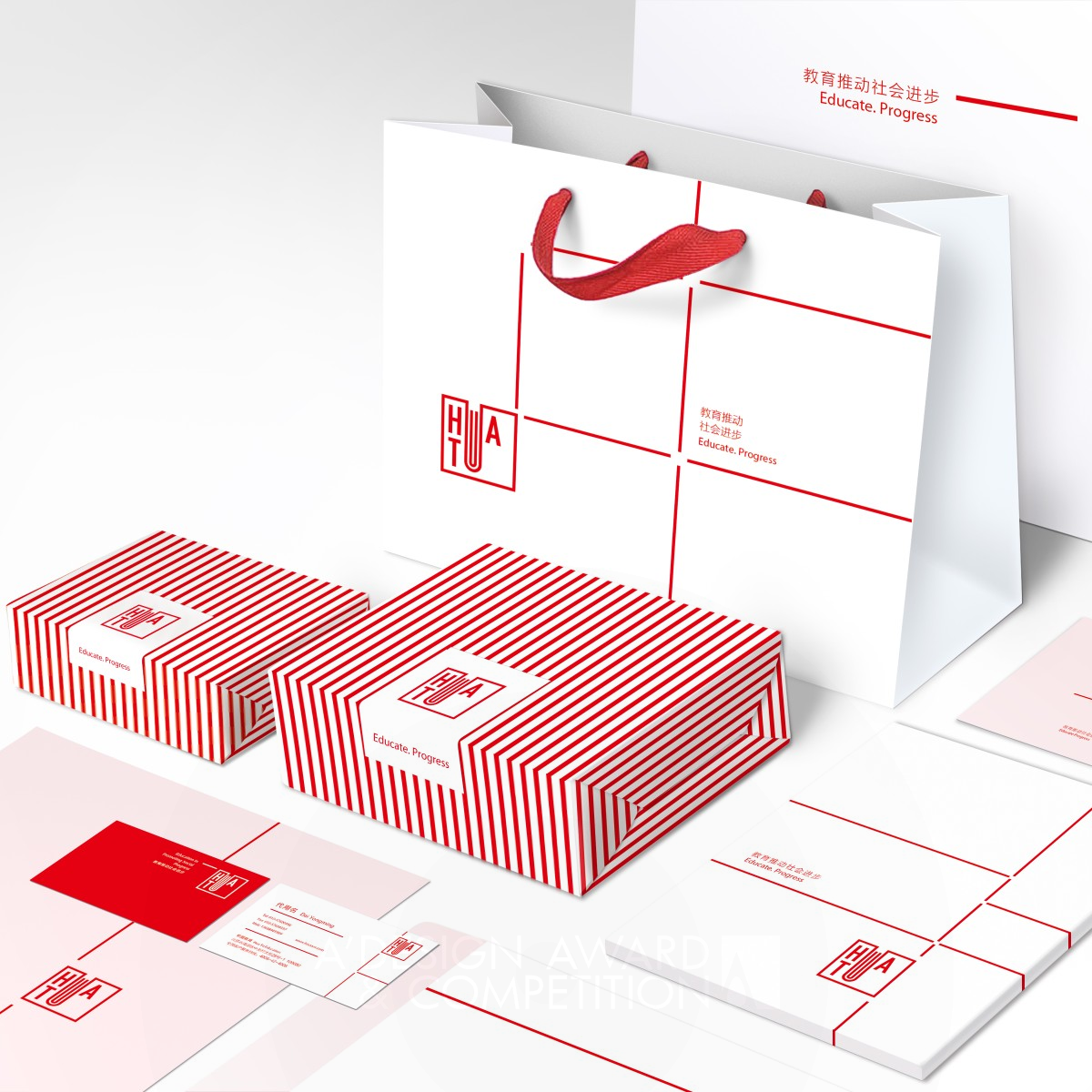 Huatu  Corporate Identity by Dongdao Design Team Silver Graphics, Illustration and Visual Communication Design Award Winner 2015 