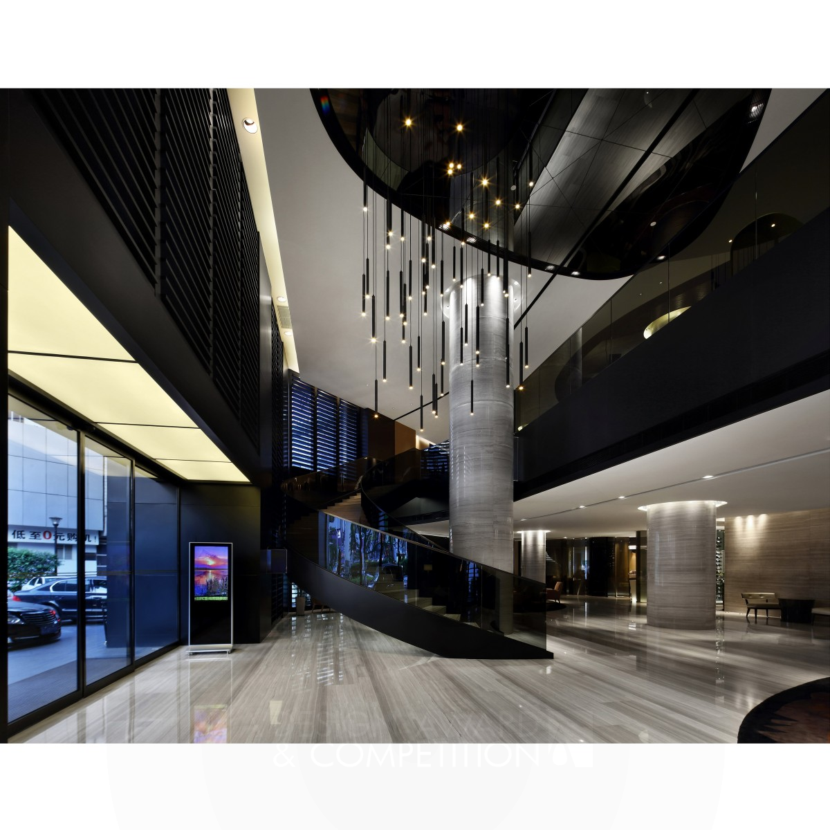 Grand Mercure Dongguan Humen Business Hotel by Arthur Wing Fat Chan Silver Interior Space and Exhibition Design Award Winner 2015 